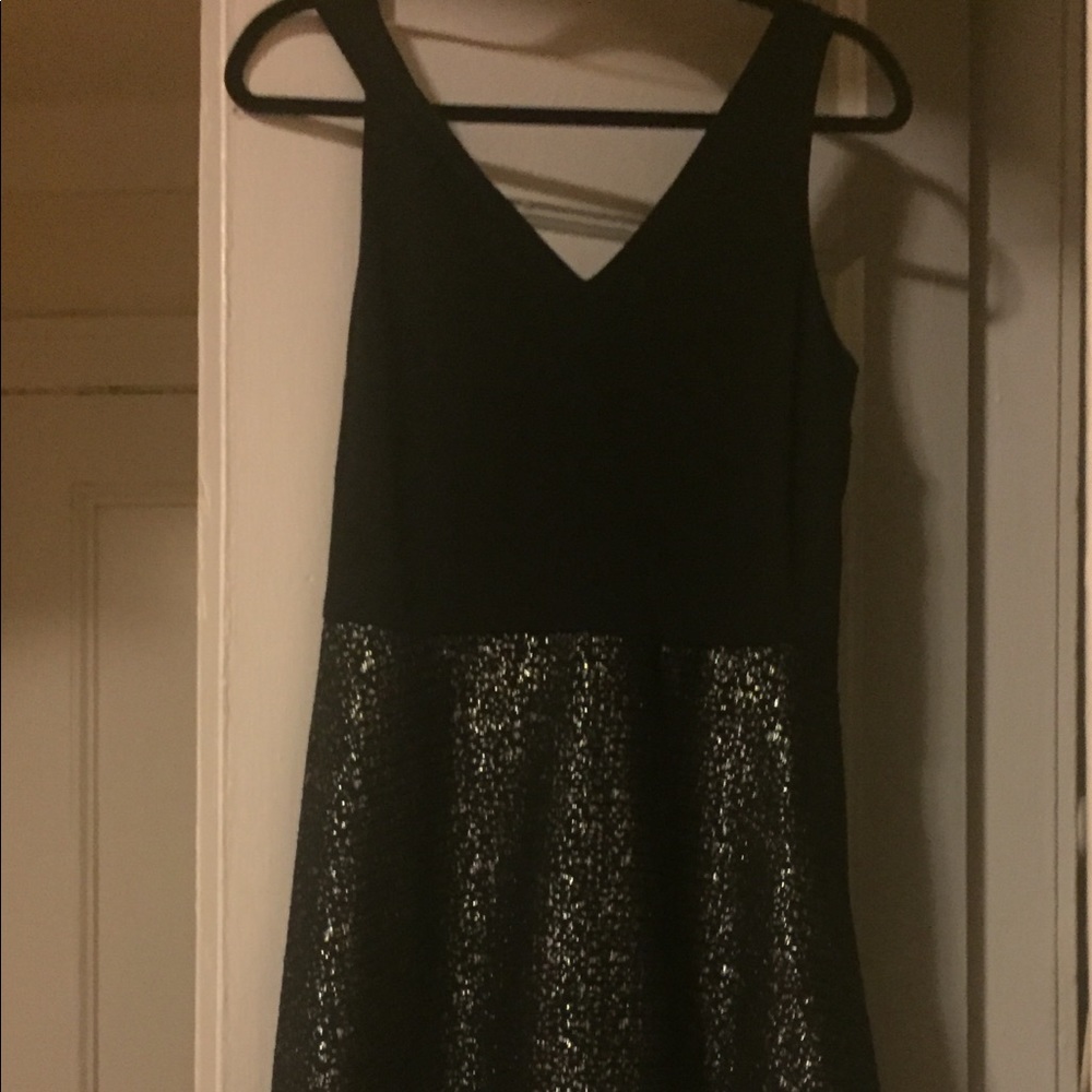 Black and silver dress medium